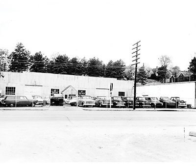 Summers Chevrolet in Soddy-Daisy, one of the area's earliest dealerships, circa 1956
