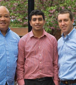 Monty Bruell, VP of Sales and Marketing, Nirav Patel, CEO & Founder, and Jason Luna, COO