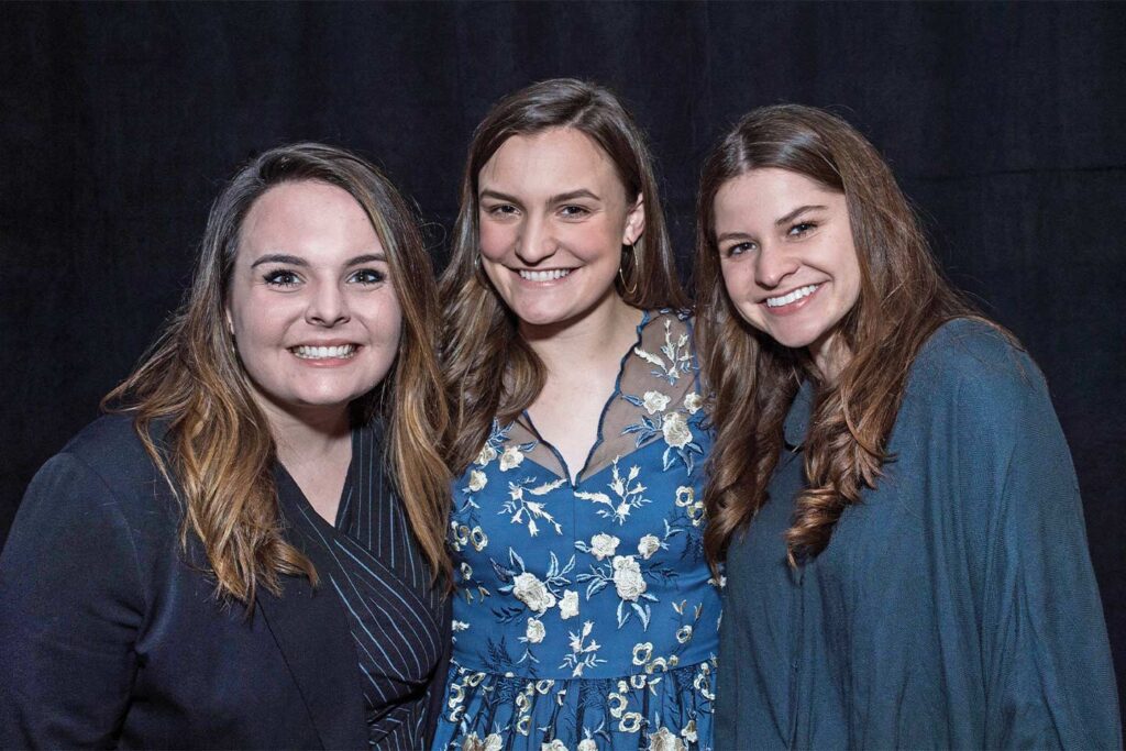 chattanooga locals Katie Haremski, Ashley Rutledge, and Abigail Frazier