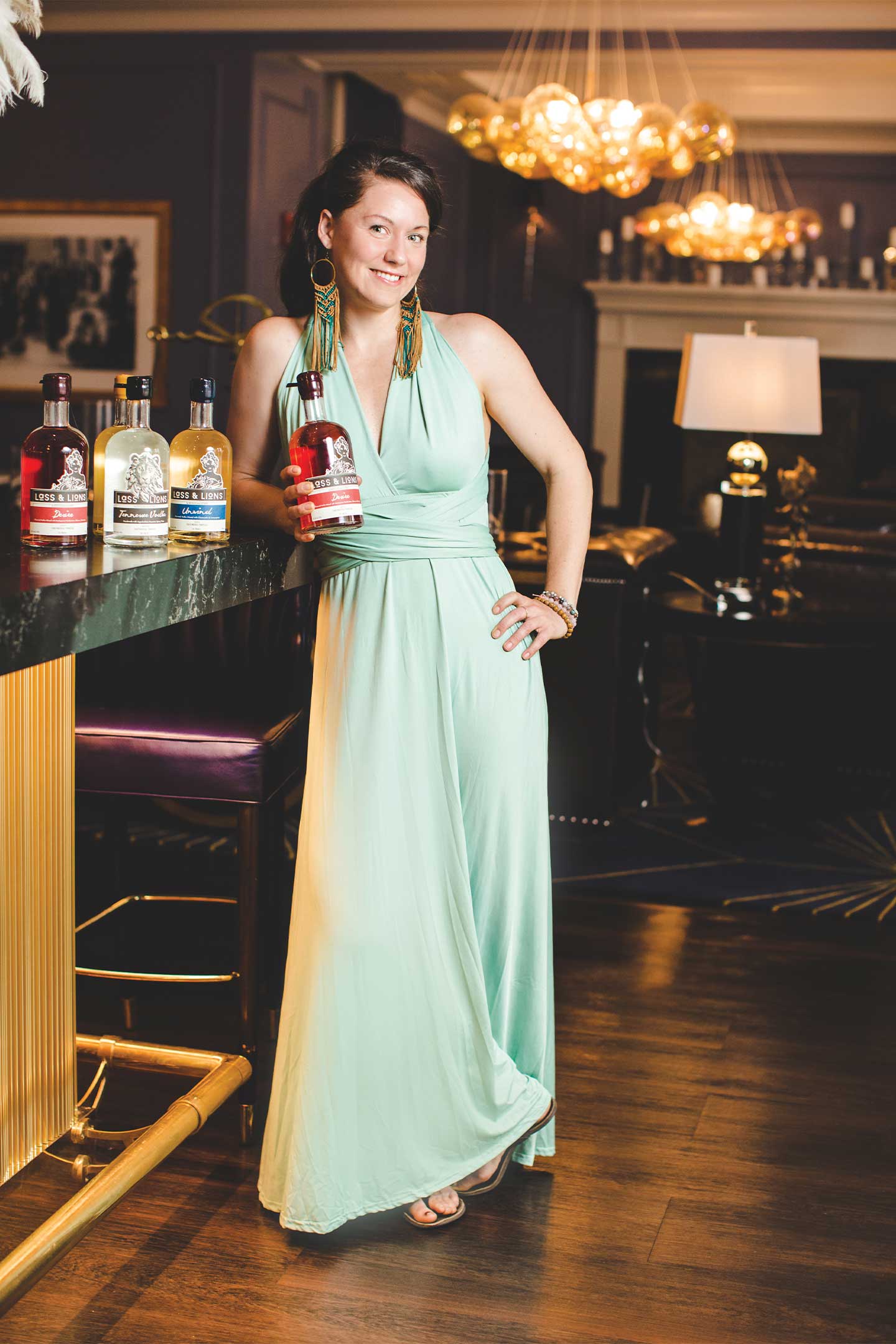Danette Newton chattanooga business woman of Lass & Lions vodka