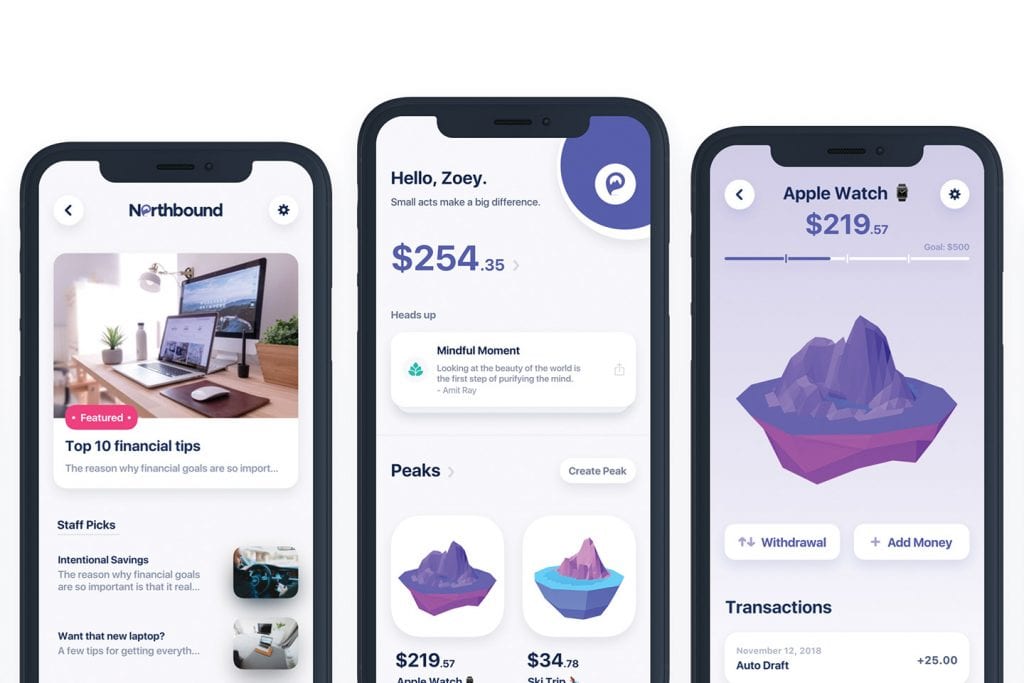 peak money app interface chattanooga