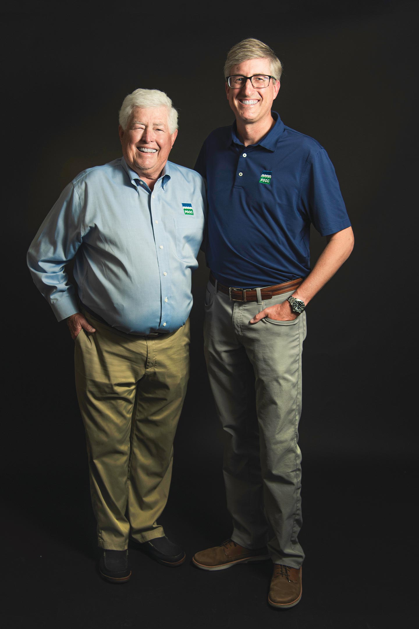 Dr. Andrew McDaniel and his father Dr. James McDaniel