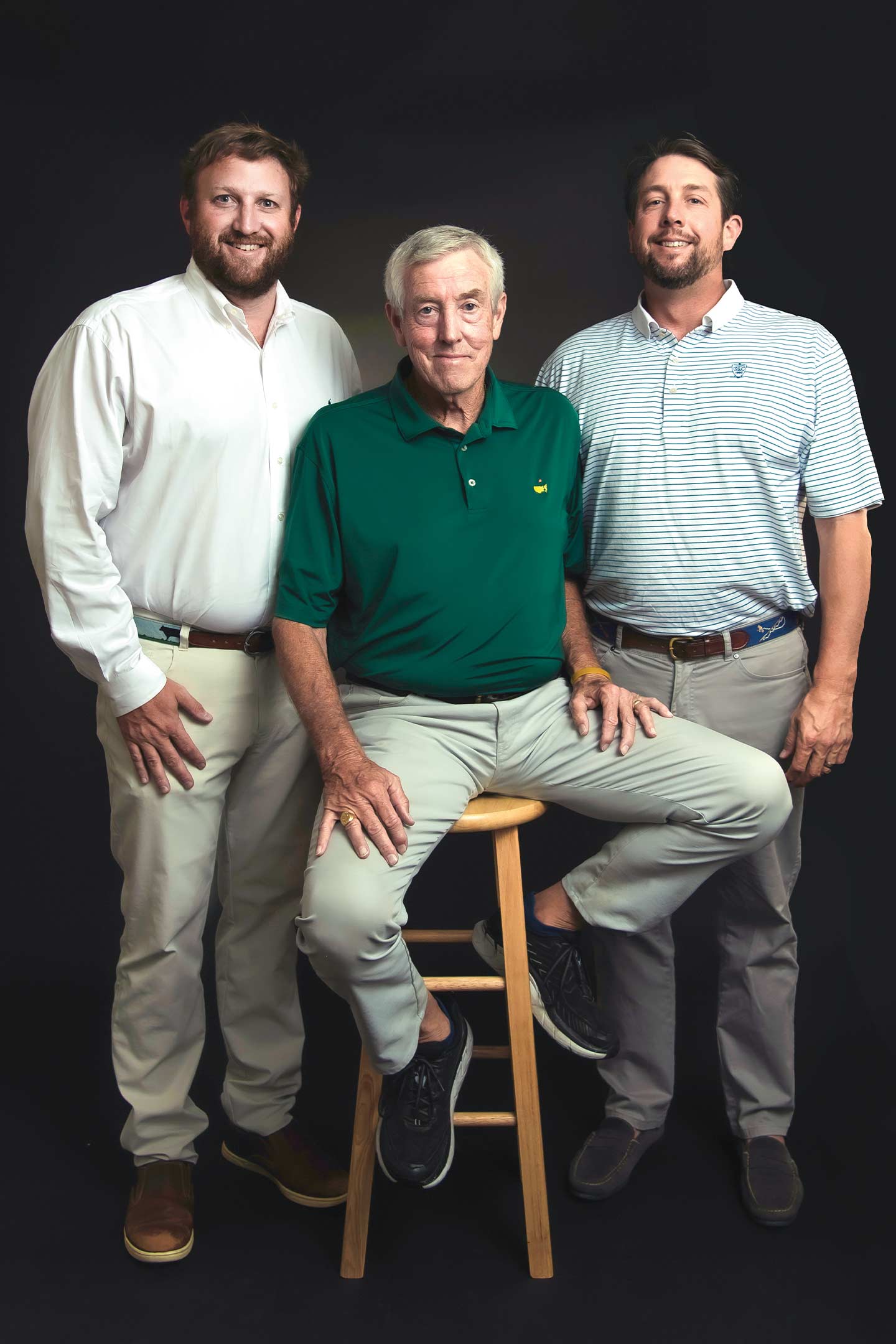 Nerren and Win Pratt and their father James